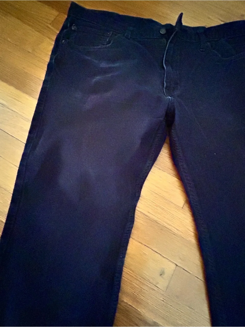 LEVIS STRAUSS Unisex Straight-Leg Corduroy Jeans in Dark Navy